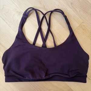 Lululemon Women's Purple Sports Bra